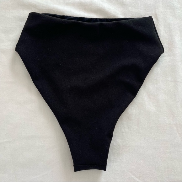 HAIGHT Hot Pants Bikini Bottom in Black - Picture 2 of 4
